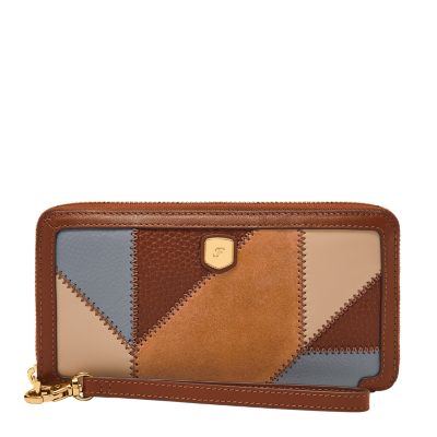 Lennox RFID Zip Continental Wallet - SL10104186 - Fossil