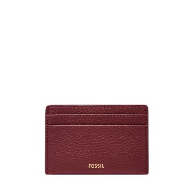 Red for Logan Card Case
