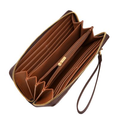Logan Zip Around Clutch
