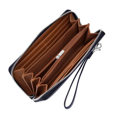 Logan Zip Around Clutch