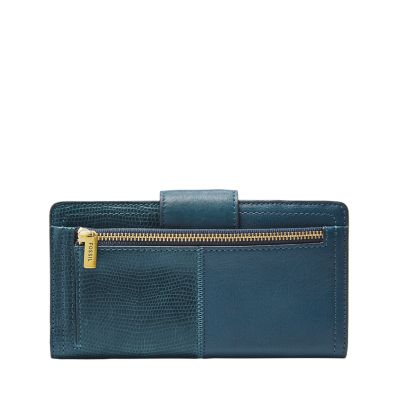 Fossil tab best sale clutch wallet