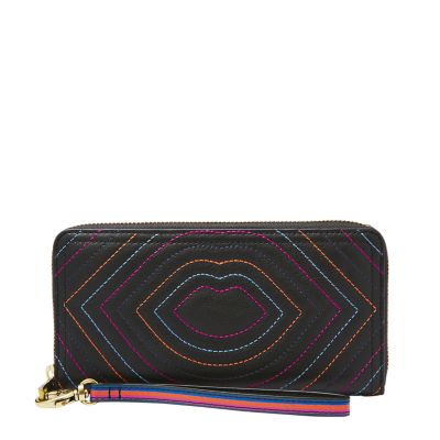 Fossil Women's Sydney Patchwork Tab Clutch