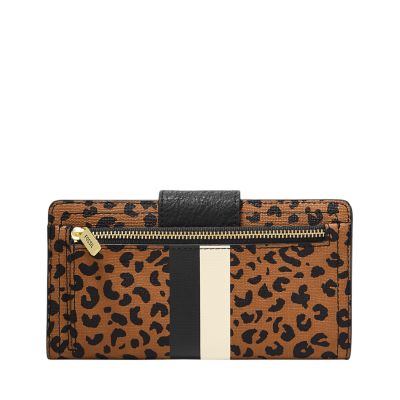 animal print wallet