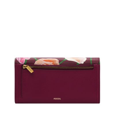 Logan flap hot sale clutch fossil