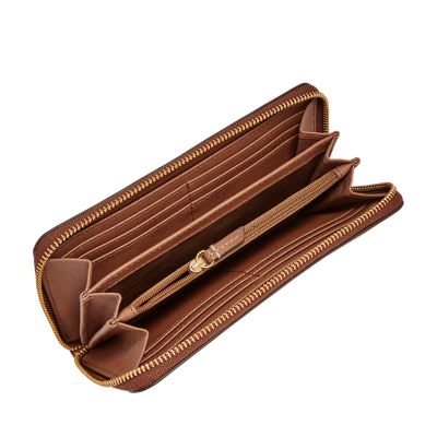 Emma large zip on sale clutch