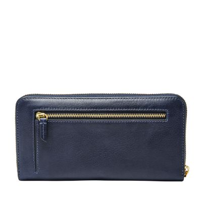 Fossil emma rfid on sale clutch