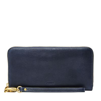 Fossil emma rfid on sale clutch