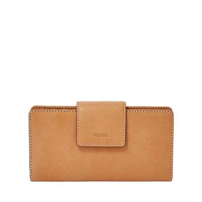 Fossil best sale tab clutch