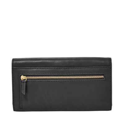 Emma RFID Flap Clutch - Fossil