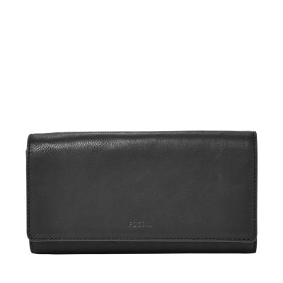 Emma RFID Flap Clutch - Fossil