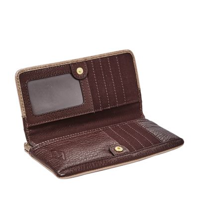 Preston Flap Clutch Fossil