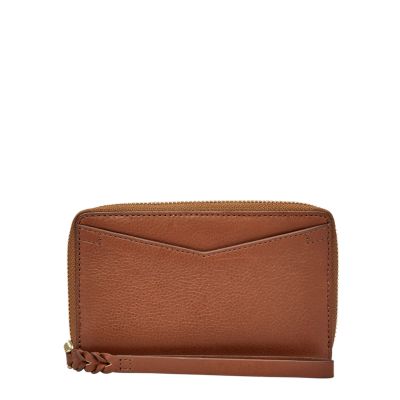 Caroline RFID Smartphone Zip Around Wallet