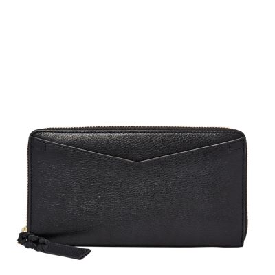 Caroline RFID Zip Around Wallet - Fossil