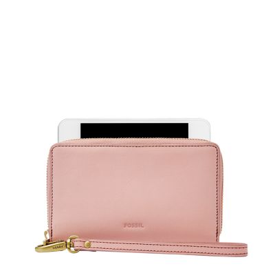 fossil emma wristlet