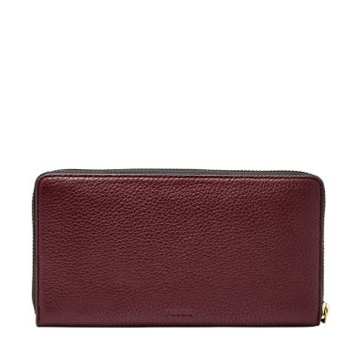 Caroline RFID Zip Around Wallet - Fossil