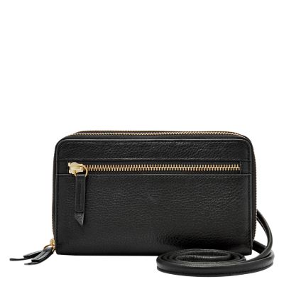 wallet with crossbody strap