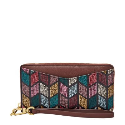 Caroline RFID Zip Around Wallet - SL7796762 - Fossil