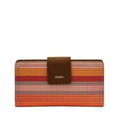 Fossil tab clutch online wallet