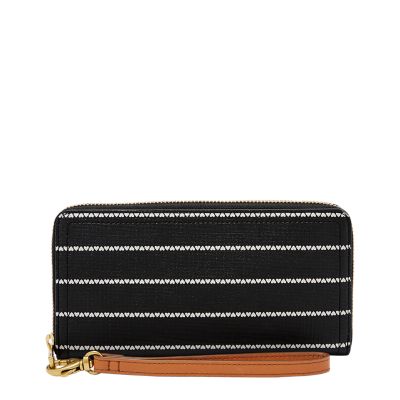 clutch wallet with strap