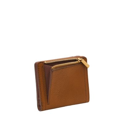 [FOSSIL] ローガンRIFDハーフウォレット Logan Leather Small RFID Bifold Wallet - SL7829001 - Fossil