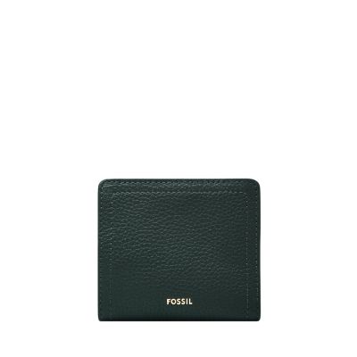 Green for Logan Small RFID Bifold
