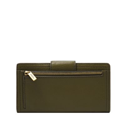 Logan tab hot sale clutch fossil