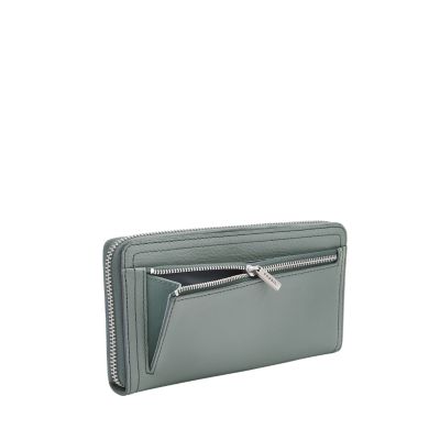 Logan rfid best sale zip around clutch