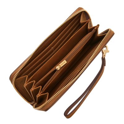 Logan RFID Zip Clutch - SL7831216 - Fossil