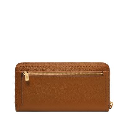 Logan RFID Zip Clutch