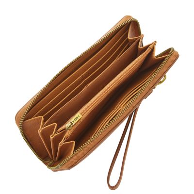 Logan RFID Zip Around Clutch - SL7831235 - Fossil