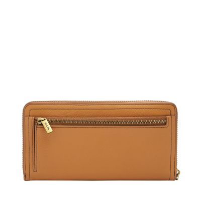 Logan RFID Zip Around Clutch - SL7831235 - Fossil