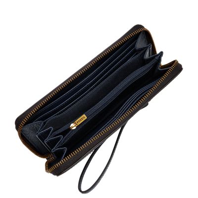 Logan RFID Zip Around Clutch - SL7828745 - Fossil