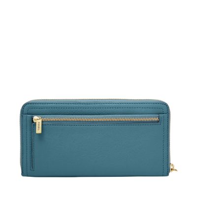 Fossil logan best sale clutch wallet