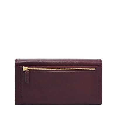 Damen Geldborse Logan RFID Flap Clutch