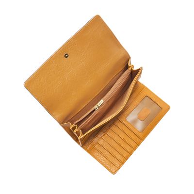 Fossil logan flap on sale wallet