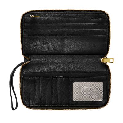 fossil clutch purse