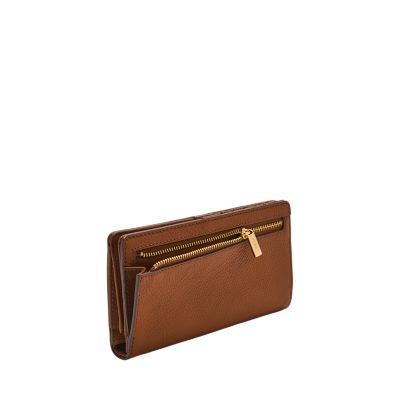 Liza Leather Slim Bifold Wallet