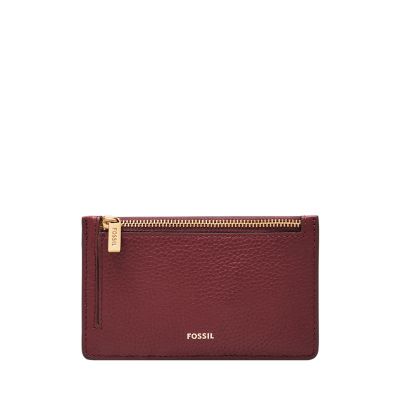 Red for Logan Card Case