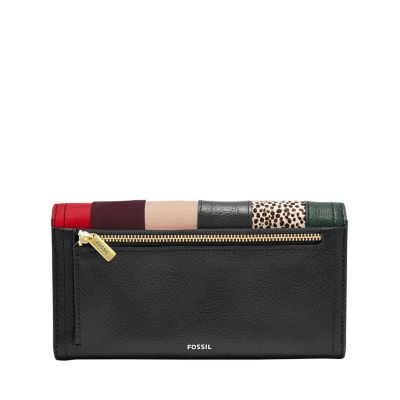 Fossil logan best sale flap clutch