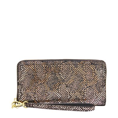 Fossil logan zip around wallet new arrivals