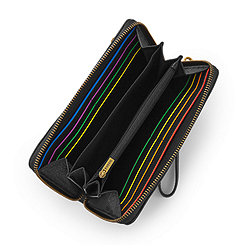 Limited Edition Pride Logan RFID Zip Around Clutch