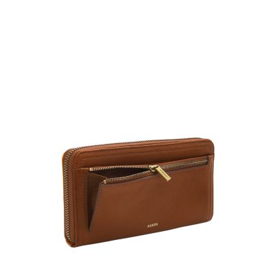 Logan RFID Zip Around Clutch - SL8220194 - Fossil