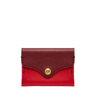 Club  Dark pink continental wallet