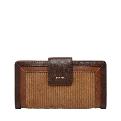 Logan tab clutch on sale fossil