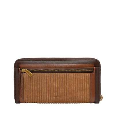 Logan RFID Zip Around Clutch - SL8247249 - Fossil