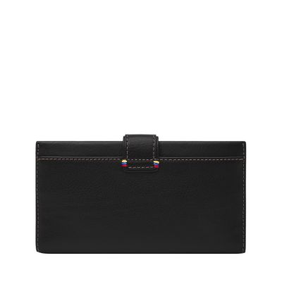 Tremont Leather Tab Clutch Wallet - SL8248001 - Fossil