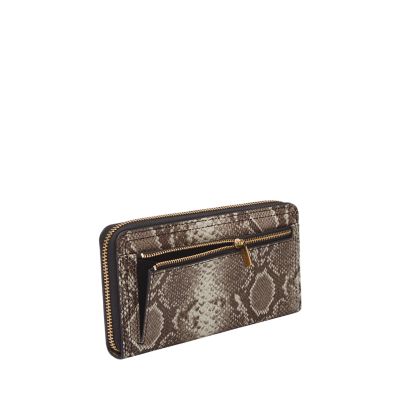 Gold Tone Fossil Logo Zipper Pull Charm Keychain Handbag Purse - Ruby Lane