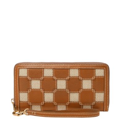 Logan Zip Around Clutch - SL8267186 - Fossil