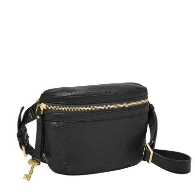 leather belt bag for women