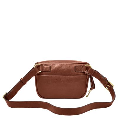 Leather Belt Bag with Brass Button – Townsends